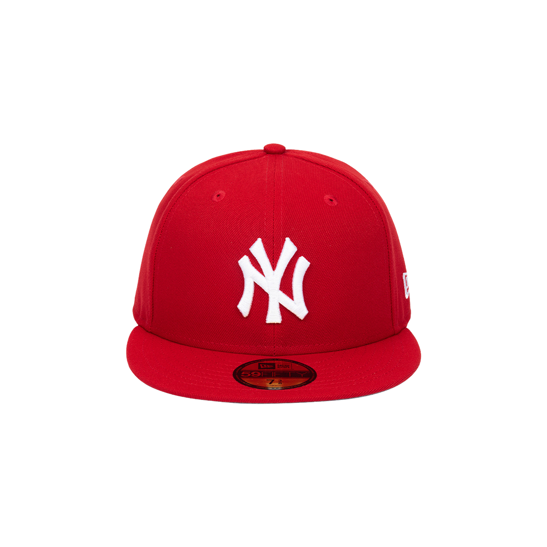 11591122 New Era MLB New York Yankees Basic Fitted Cap Scarlet