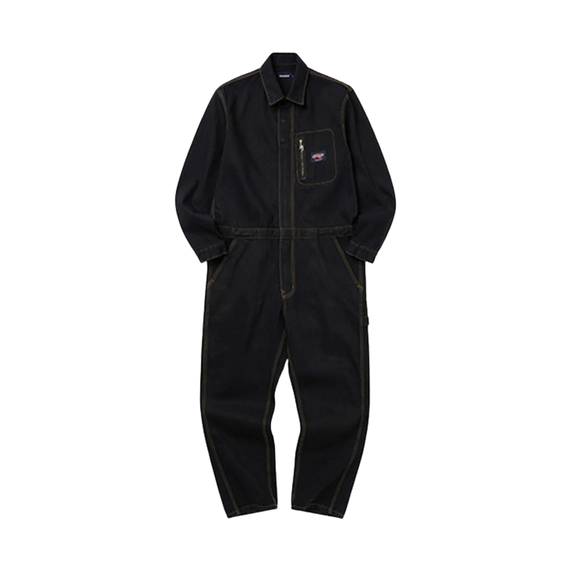 위캔더스 x 켈로그 데님 오버올 블랙(WKNDRS x Kellogg's Denim Overall Black)