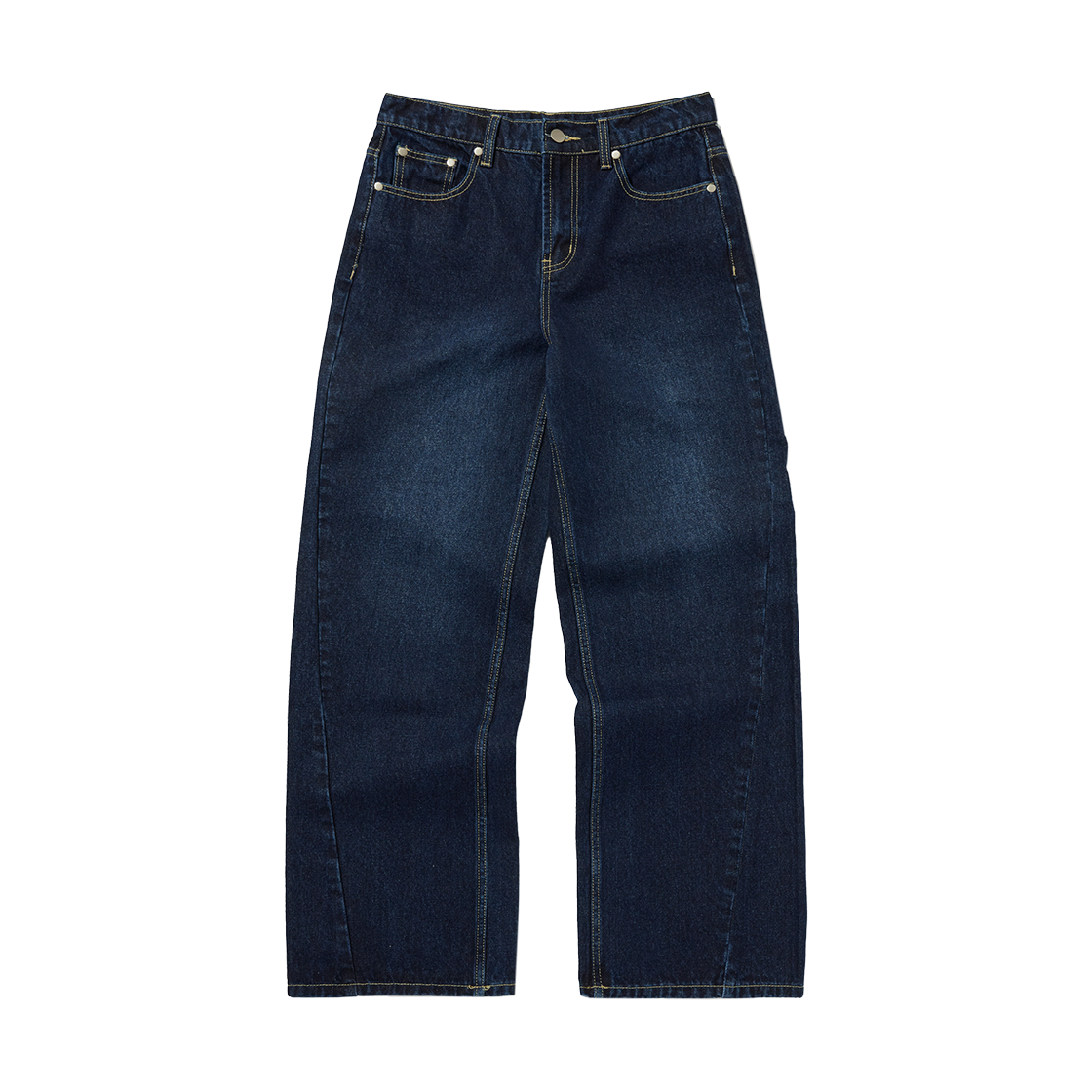 SDEFBO417DB Suade Standard Curved Denim Dark Blue