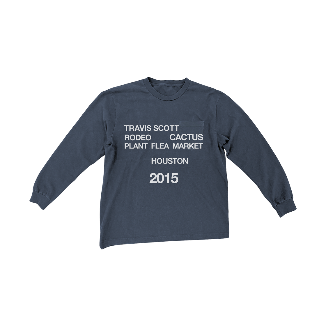 - Travis Scott x Cactus Plant Flee Market Rodeo 2015 L/S T-Shirt Black