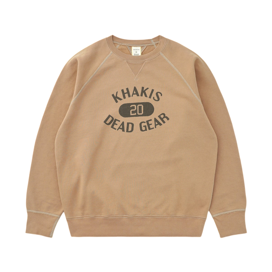 카키스 메이저 크루넥 페일 오렌지(Khakis Major Crewneck Pale Orange)