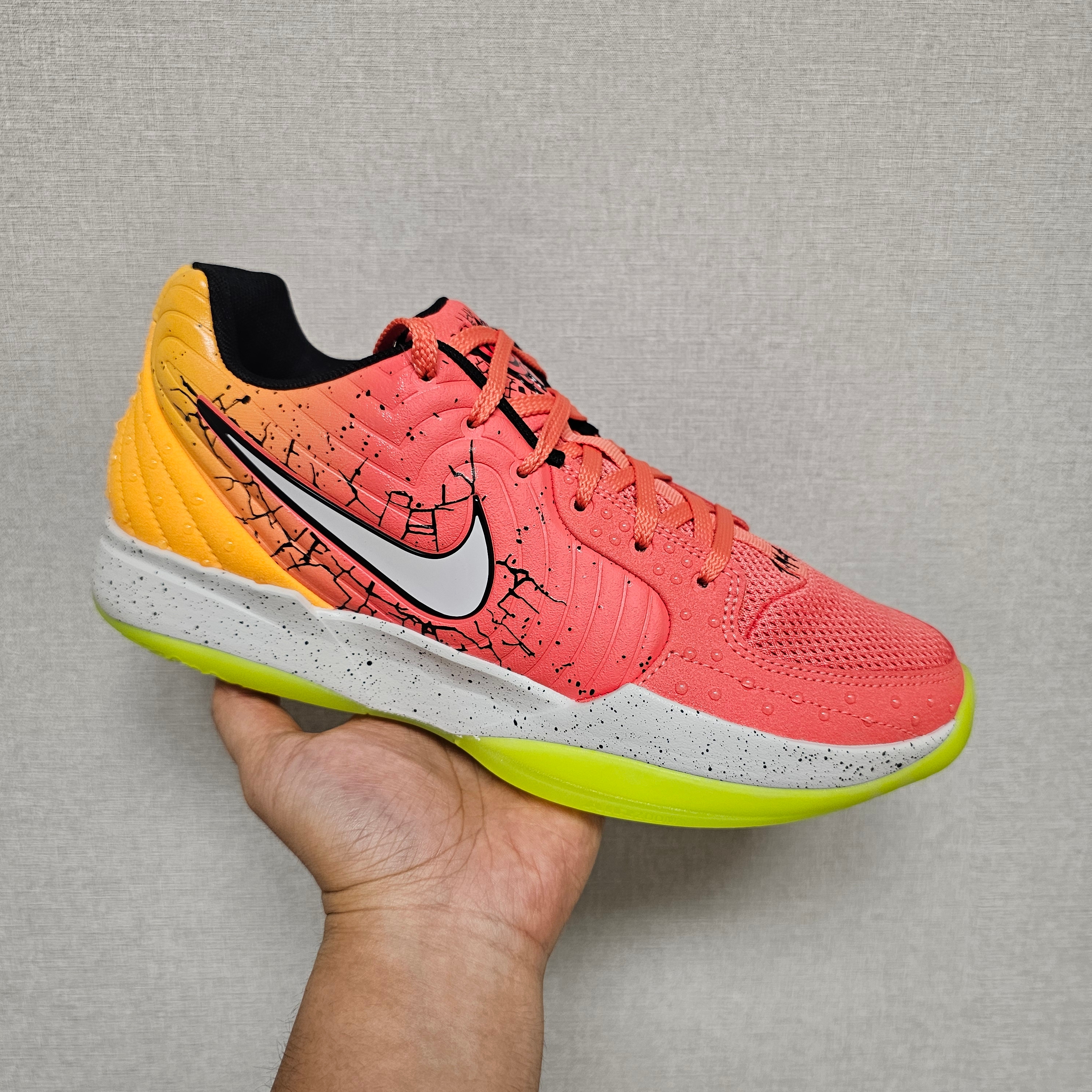 Nike x Kool-Aid Ja 2 EP Mixed Berry Bright Crimson Flat Silver 착용 스타일 - 1