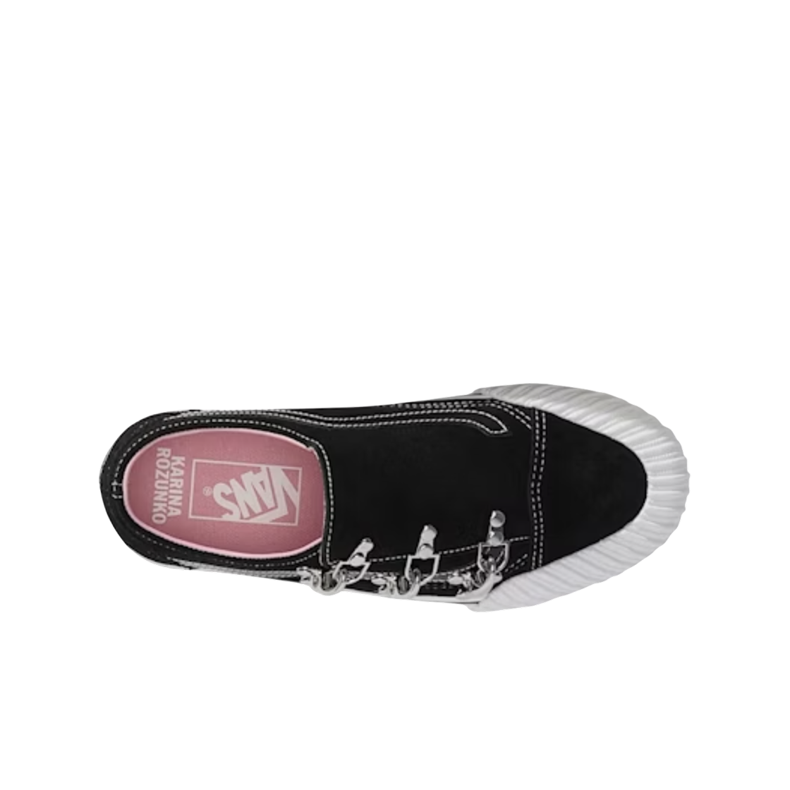 반스 x 카리나 로준코 프리미엄 올드스쿨 빈티지 미츠 모던 블랙(Vans x Karina Rozunko Premium Old Skool Vintage Meets Modern Black) - 2
