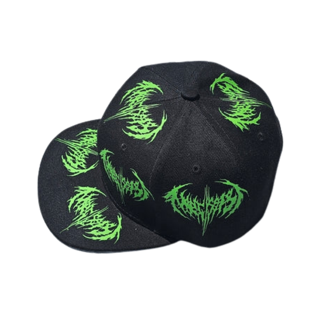 YVL 나르시시스트 스냅백 그린 블랙(YVL Narcissist Snapback Green Black)