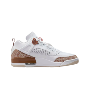 Jordan Spizike Low White Archaeo Brown