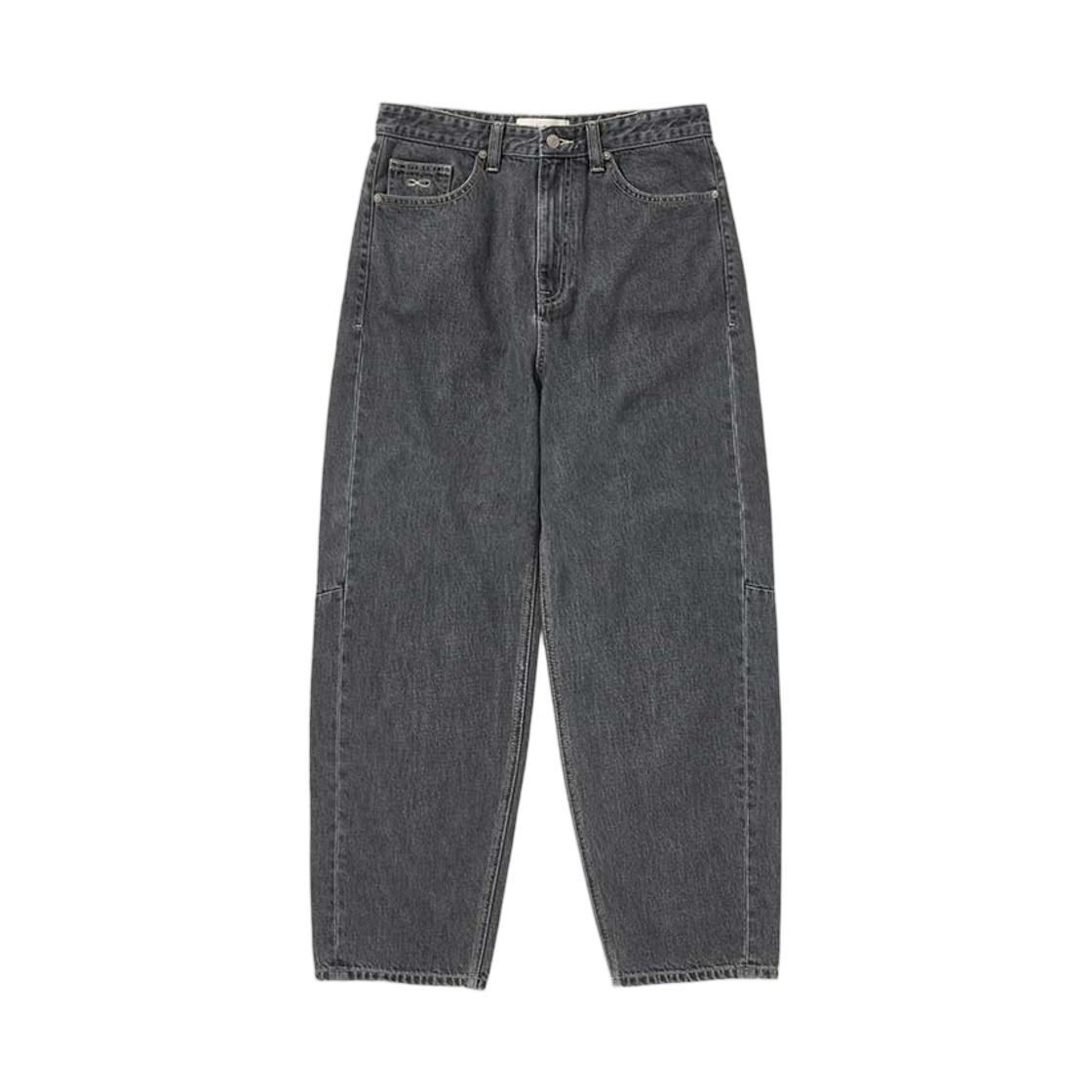 플랙 커브드 와이드 데님 팬츠 P52 그레이(PLAC Curved Wide Denim Pants P52 Gray)