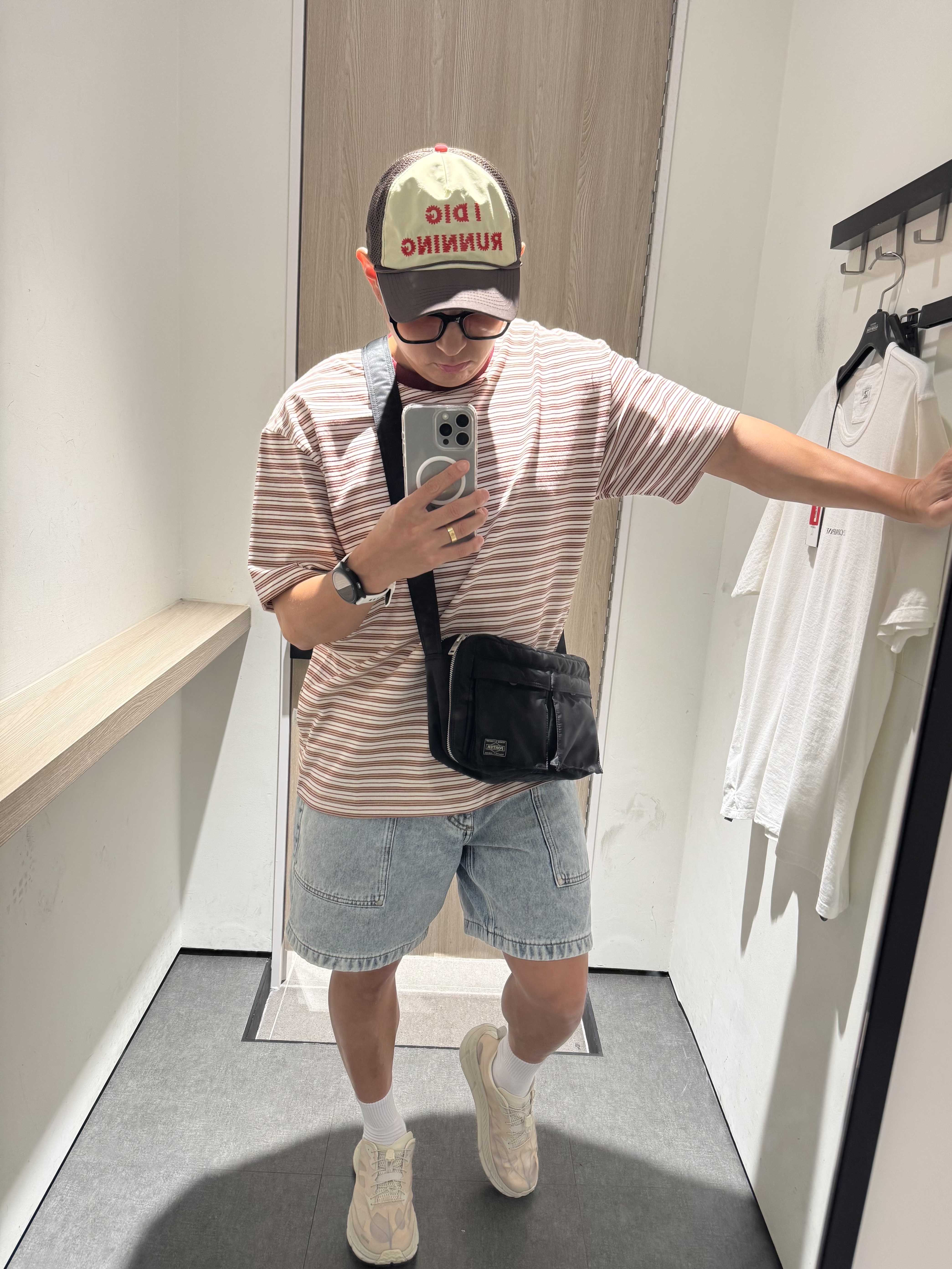 Hoka x Satisfy Mafate Speed 4 Lite Bone, Alex Zono I Dig Running Trucker Hat OG Brown 착용 스타일