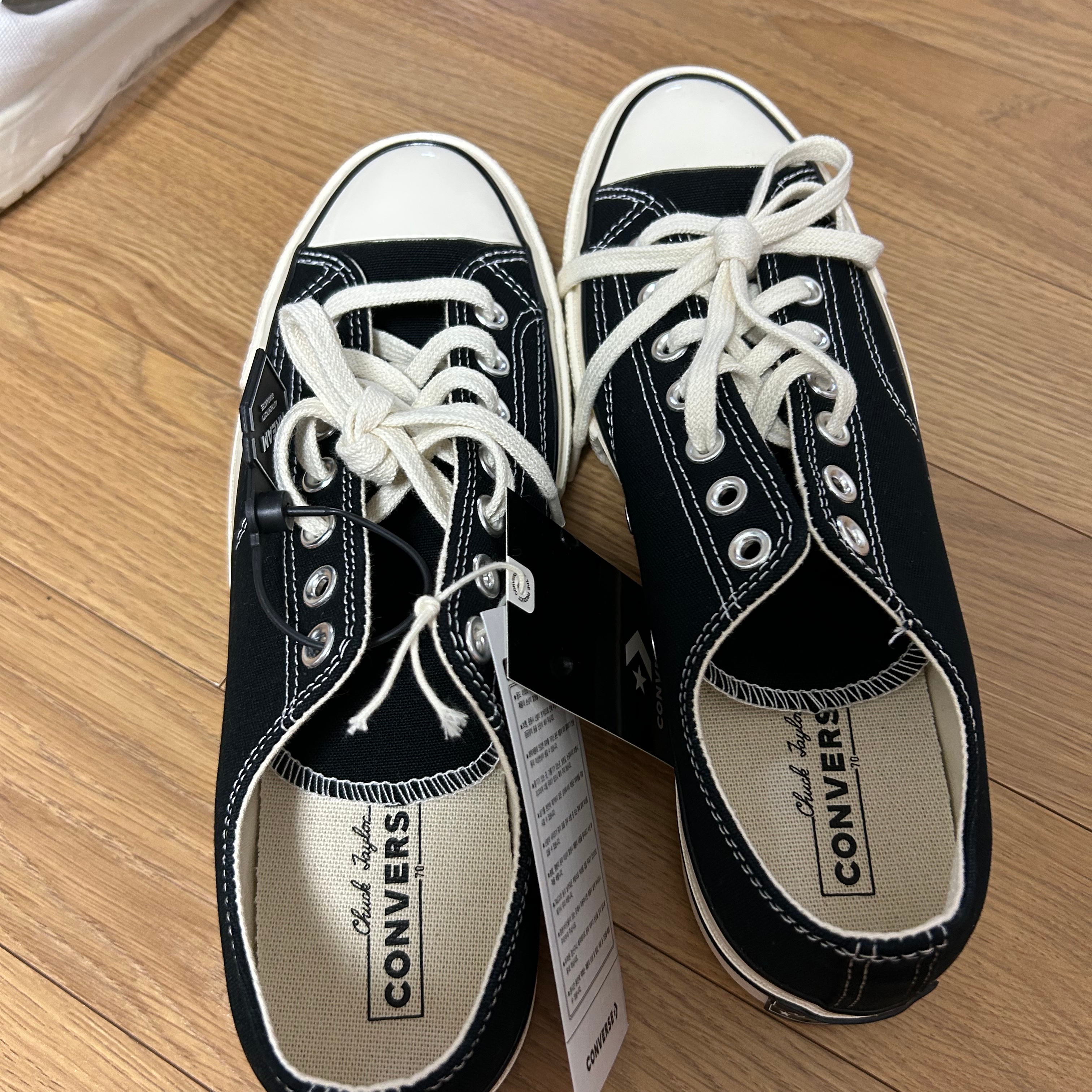 Converse Chuck 70 Ox Black - Standard 착용 스타일