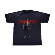 Travis Scott Rodeo 10 Years Action Figure T-Shirt Black