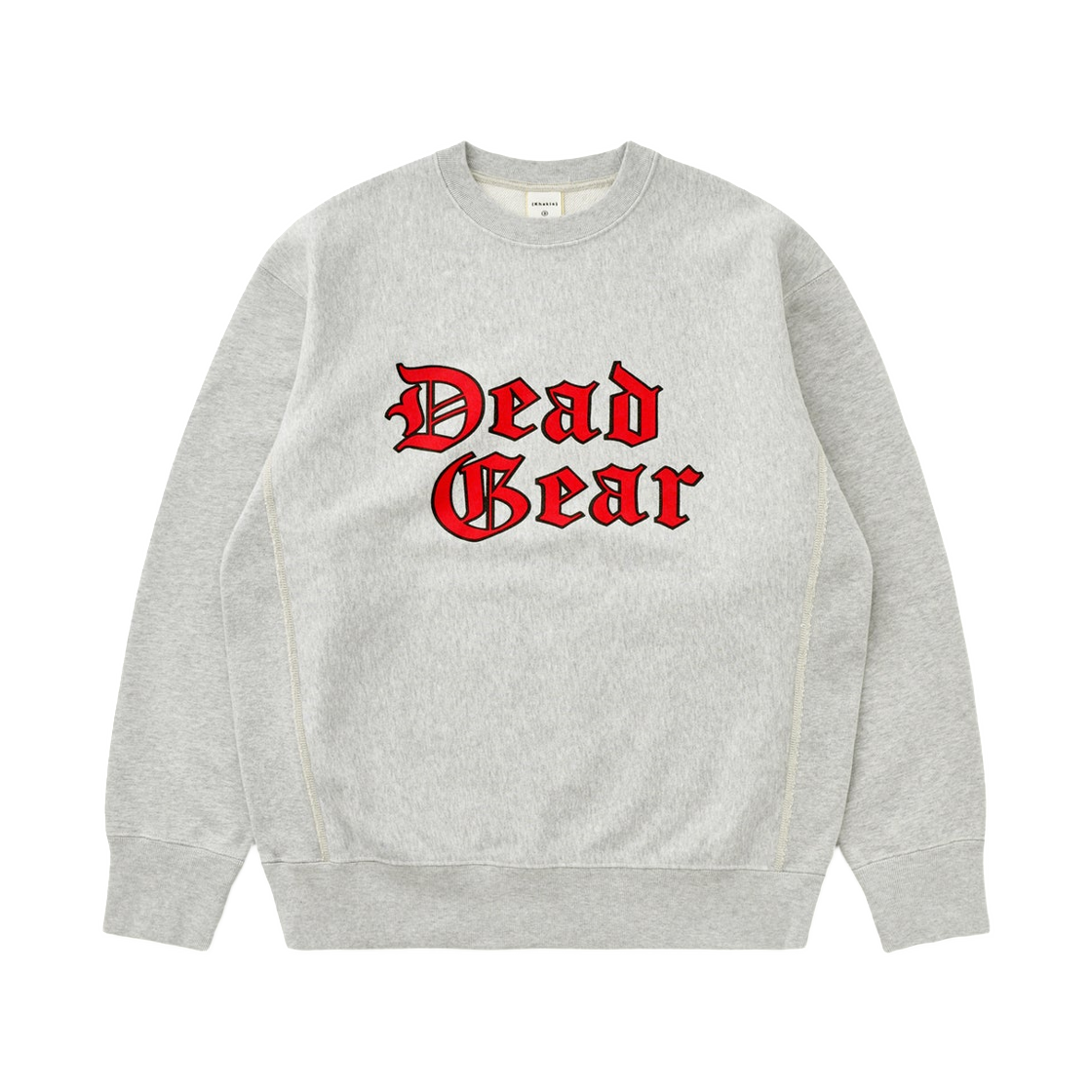 카키스 데드 기어 크루넥 헤더 그레이(Khakis Dead Gear Crewneck Heather Grey)