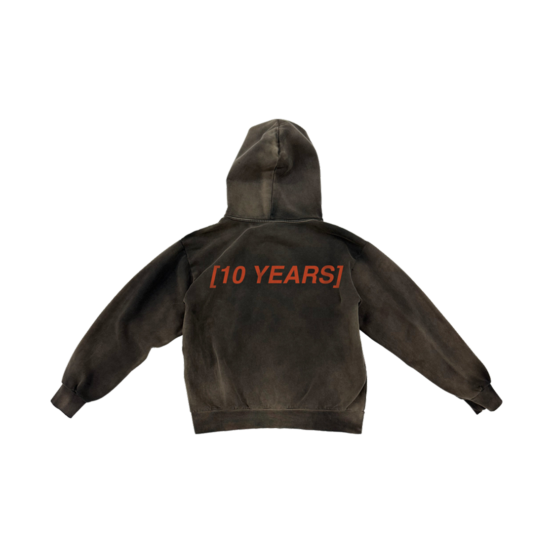 트래비스 스캇 로데오 10 이어즈 로고 후드 블랙(Travis Scott Rodeo 10 Years Logo Hoodie Black) - 2