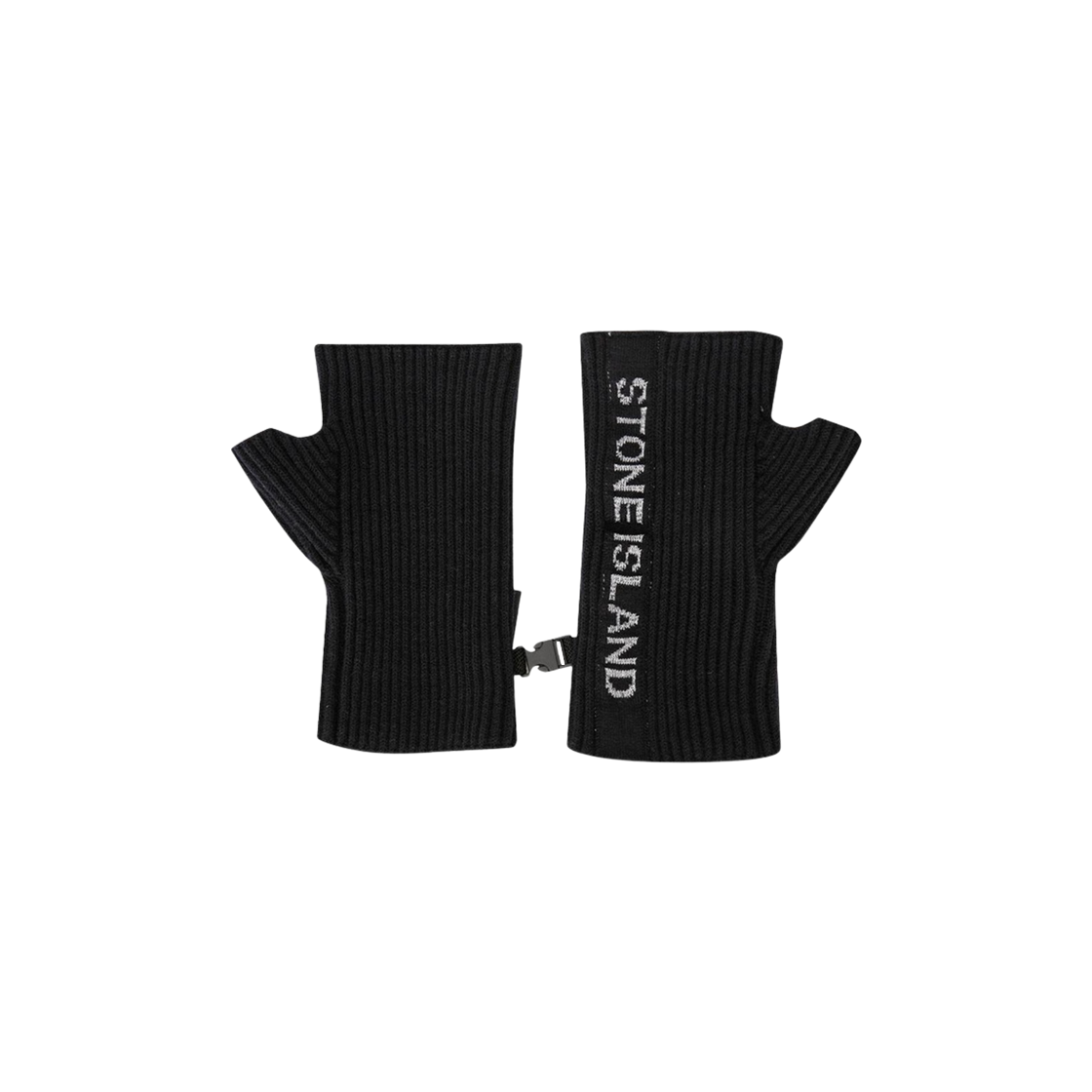 7715N05A7-V0020 Stone Island N05A7 Lettering Logo Gloves Navy Blue - 22FW