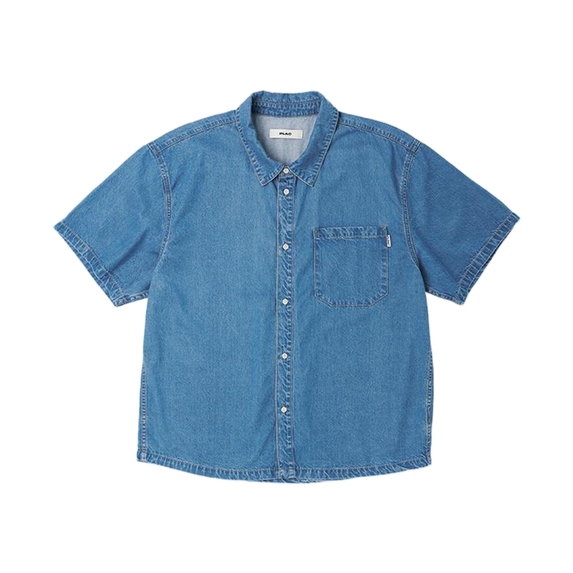 플랙 텐셀 숏슬리브 슬리브 셔츠 라이트 블루(PLAC Tencel Short Sleeve Shirt Light Blue)