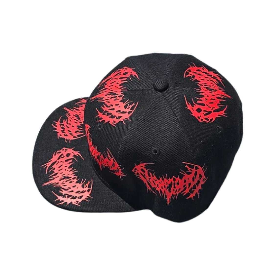 YVL 나르시시스트 V2 스냅백 레드 블랙(YVL Narcissist V2 Snapback Red Black)