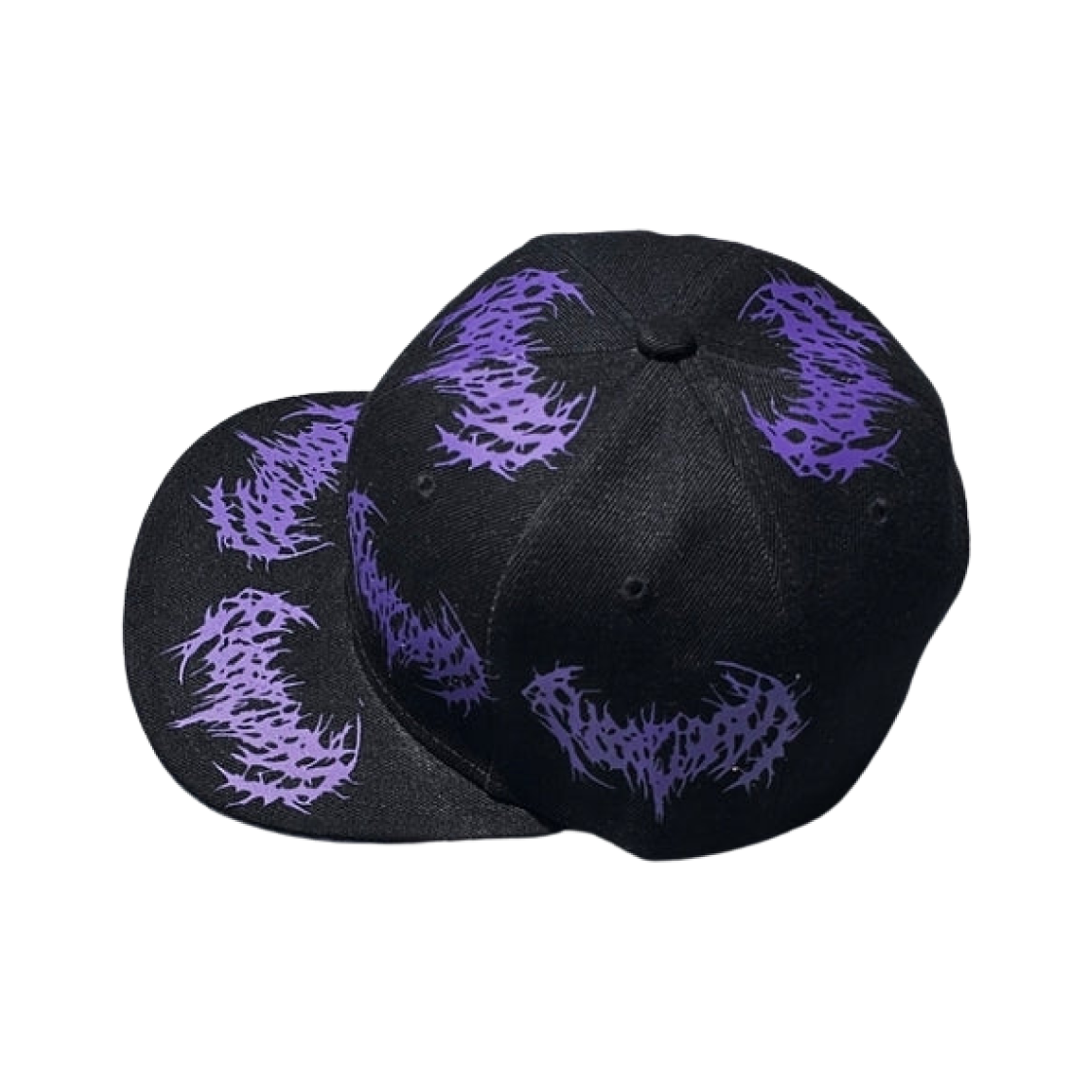YVL 나르시시스트 V2 스냅백 퍼플 블랙(YVL Narcissist V2 Snapback Purple Black)