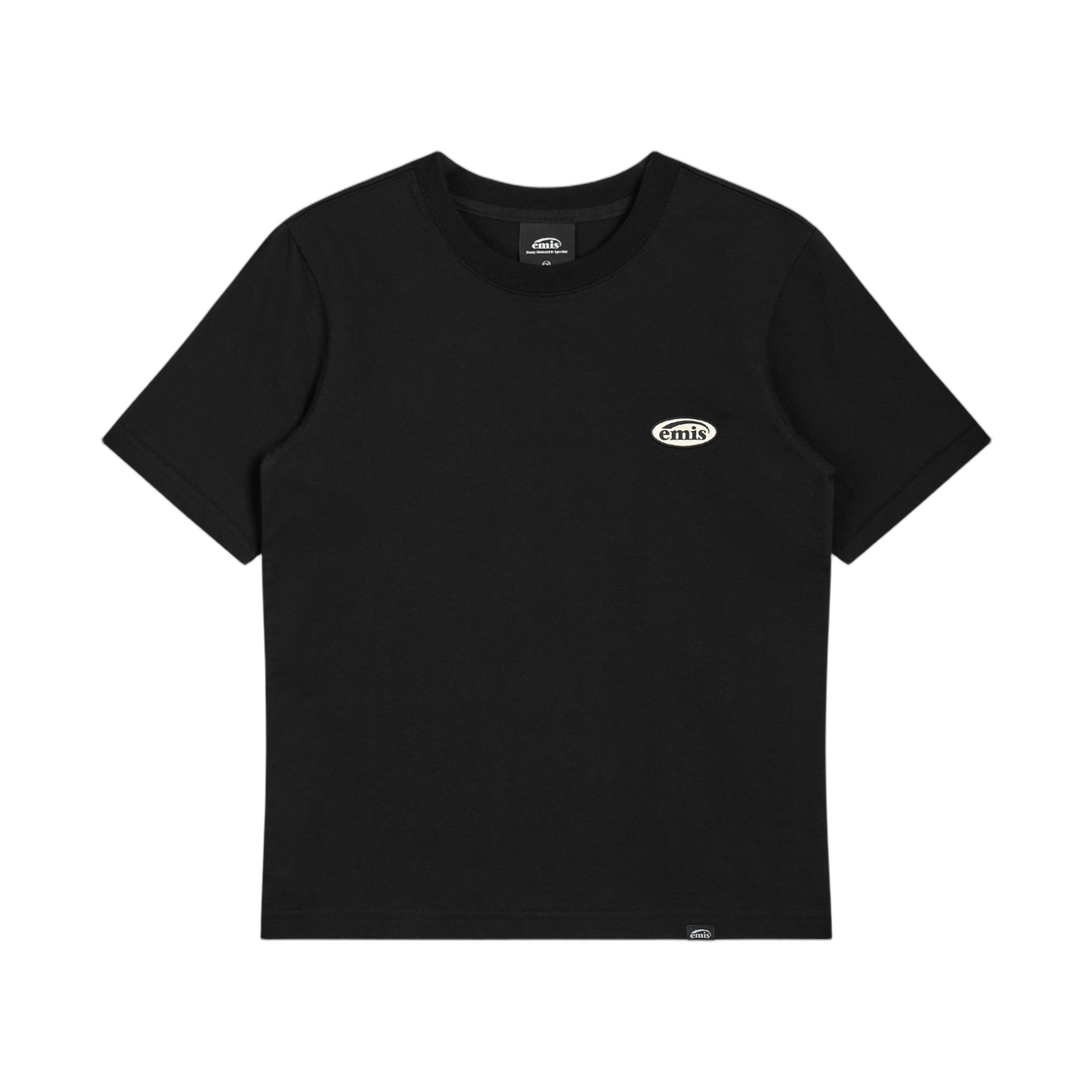 - (W) Emis Rubber Patch T-Shirt Black