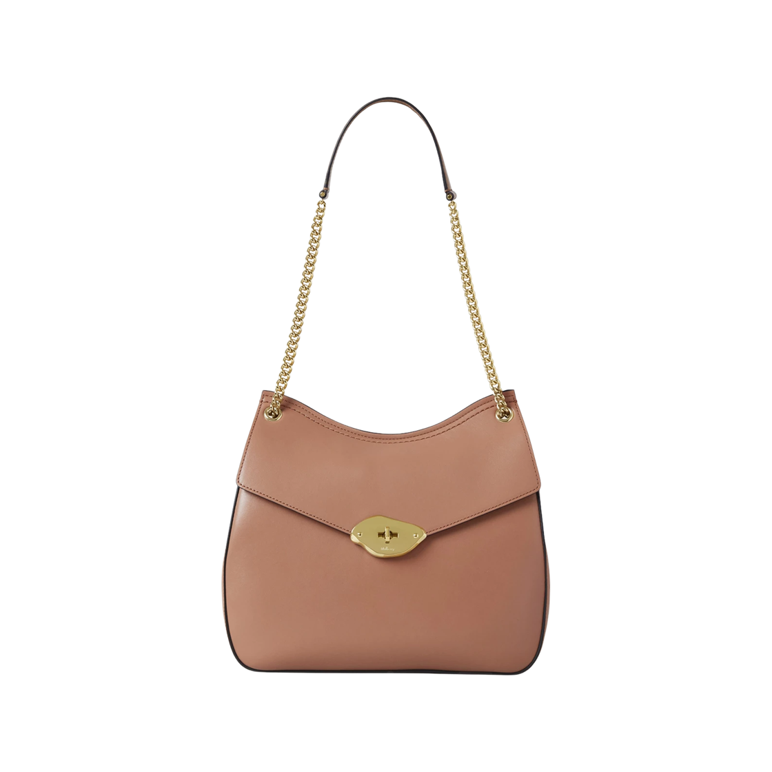 멀버리 하이 글로스 레더 라나 체인 숄더백 세이블(Mulberry High Gloss Leather Lana Chain Shoulder Bag Sable)
