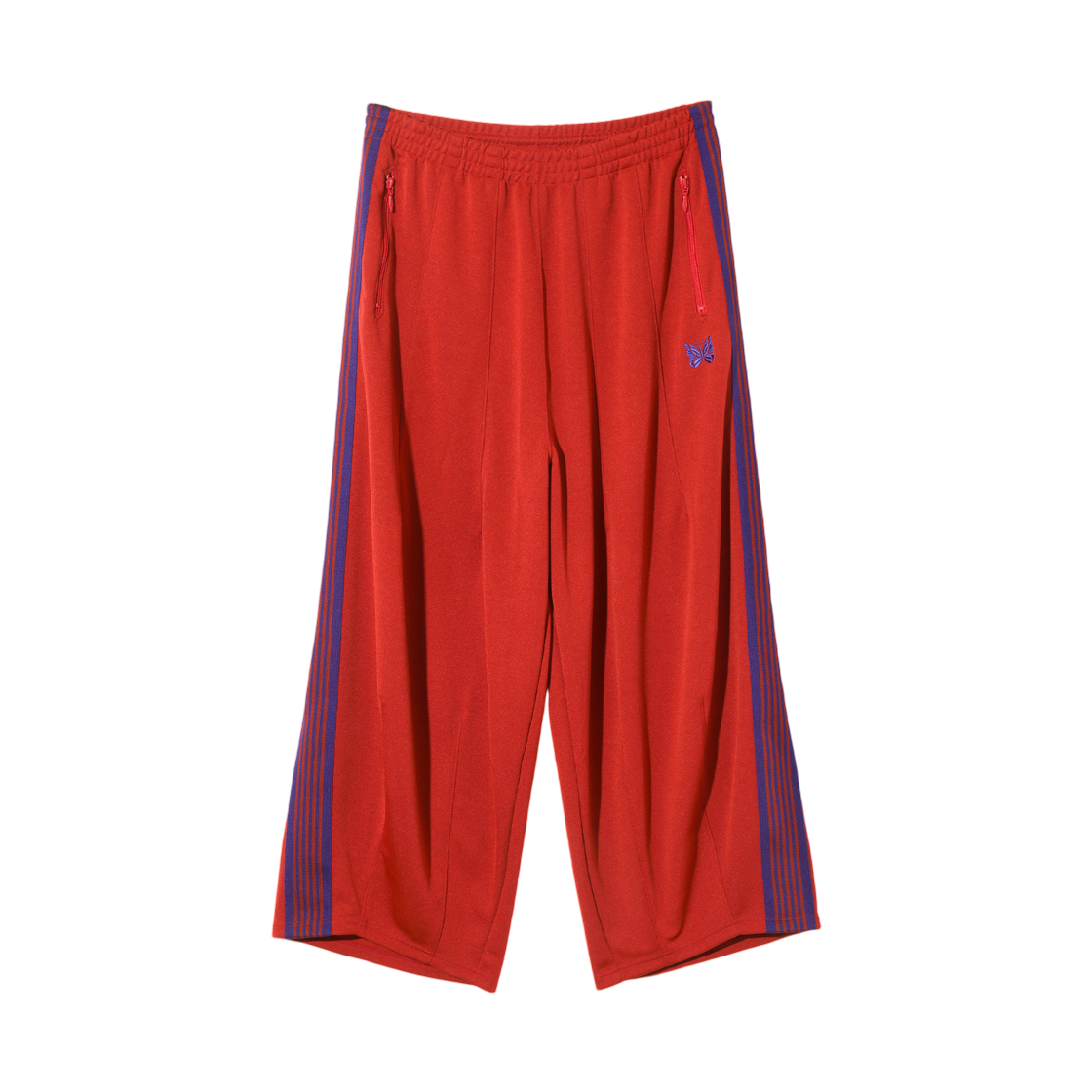RW320C Needles H.D. Track Pants Poly Smooth Red
