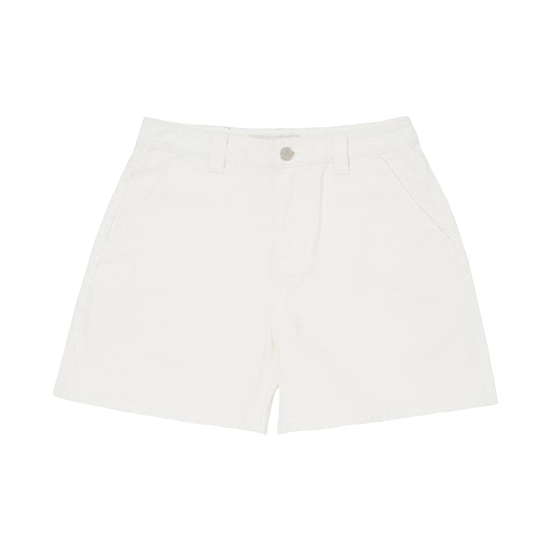 (W) 플랙 클래식 데님 쇼츠 M38 화이트((W) PLAC Classic Denim Shorts M38 White) - 1