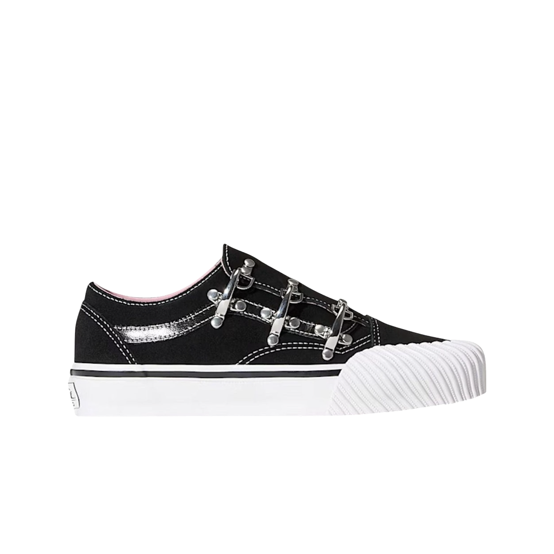 반스 x 카리나 로준코 프리미엄 올드스쿨 빈티지 미츠 모던 블랙(Vans x Karina Rozunko Premium Old Skool Vintage Meets Modern Black) - 1