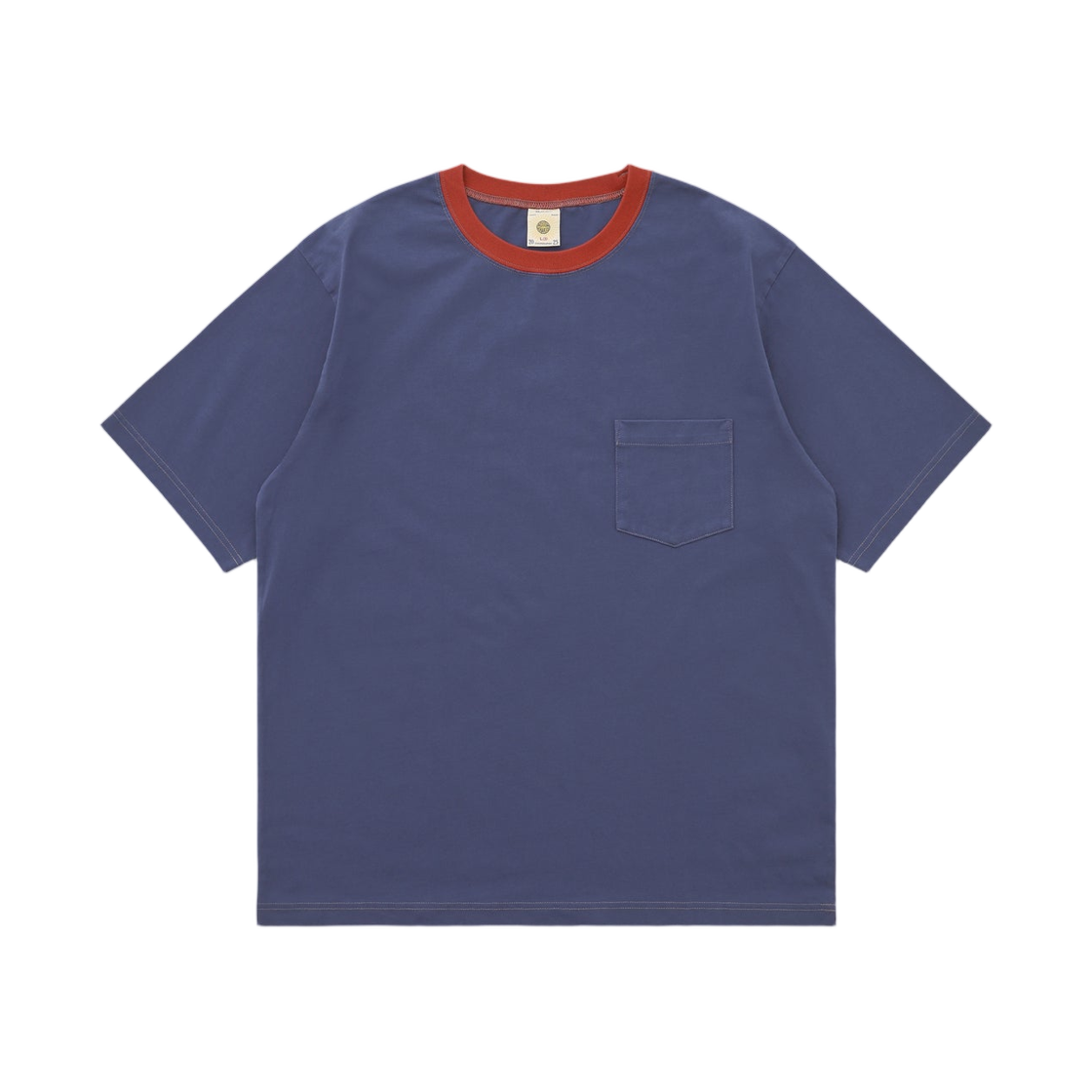 카키스 x 애드섬 숏슬리브 티셔츠 블루(Khakis x Adsum S/S T-Shirt Blue)
