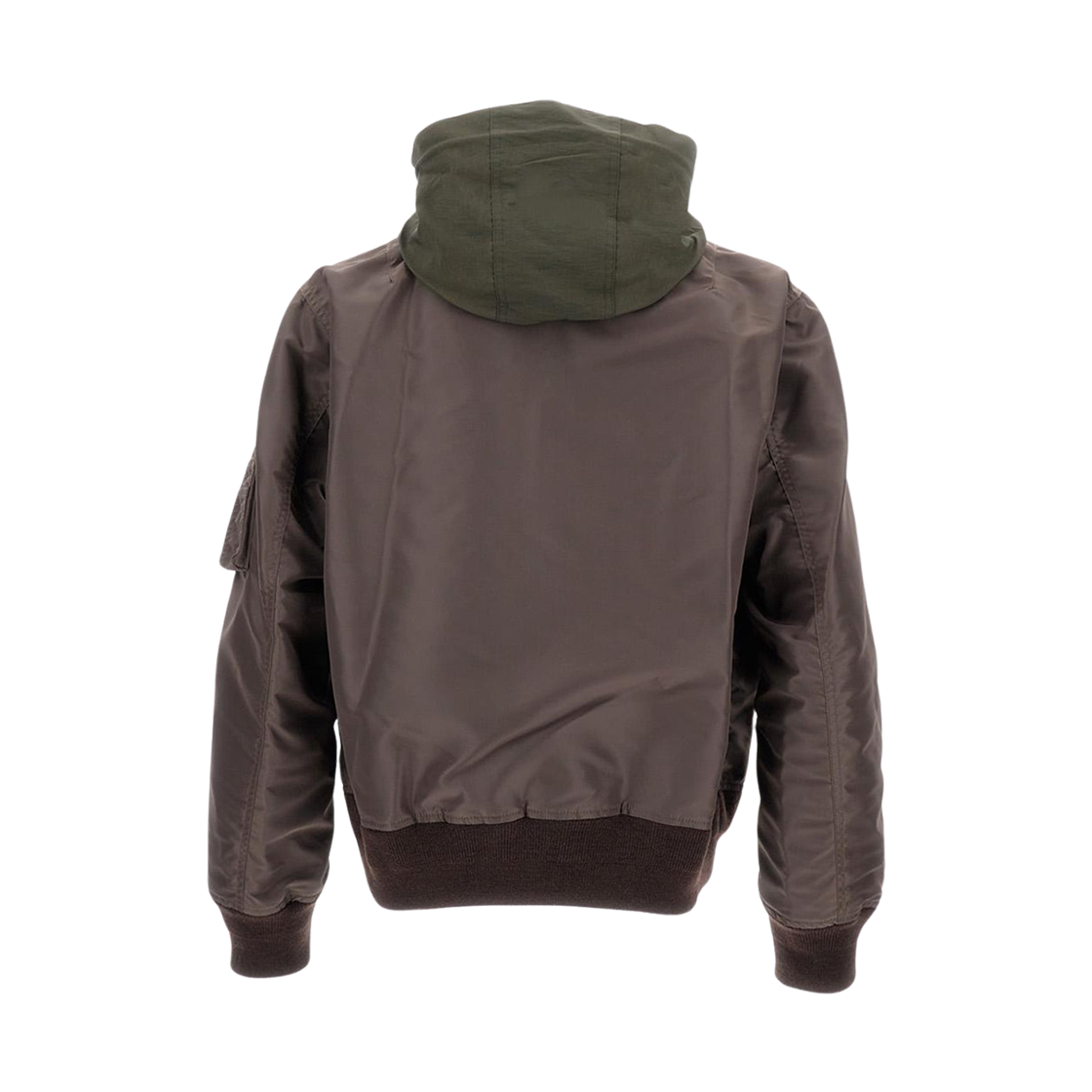 사카이 나일론 트윌 그로그랭 블루종 브라운(Sacai Nylon Twill Grosgrain Blouson Brown) - 2