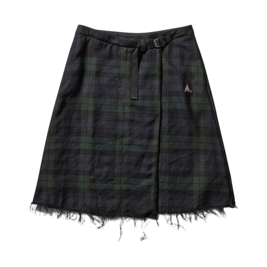 로아 나이트폴 블랙 워치 스커트 블랙(ROA Nightfall Black Watch Skirt Black)
