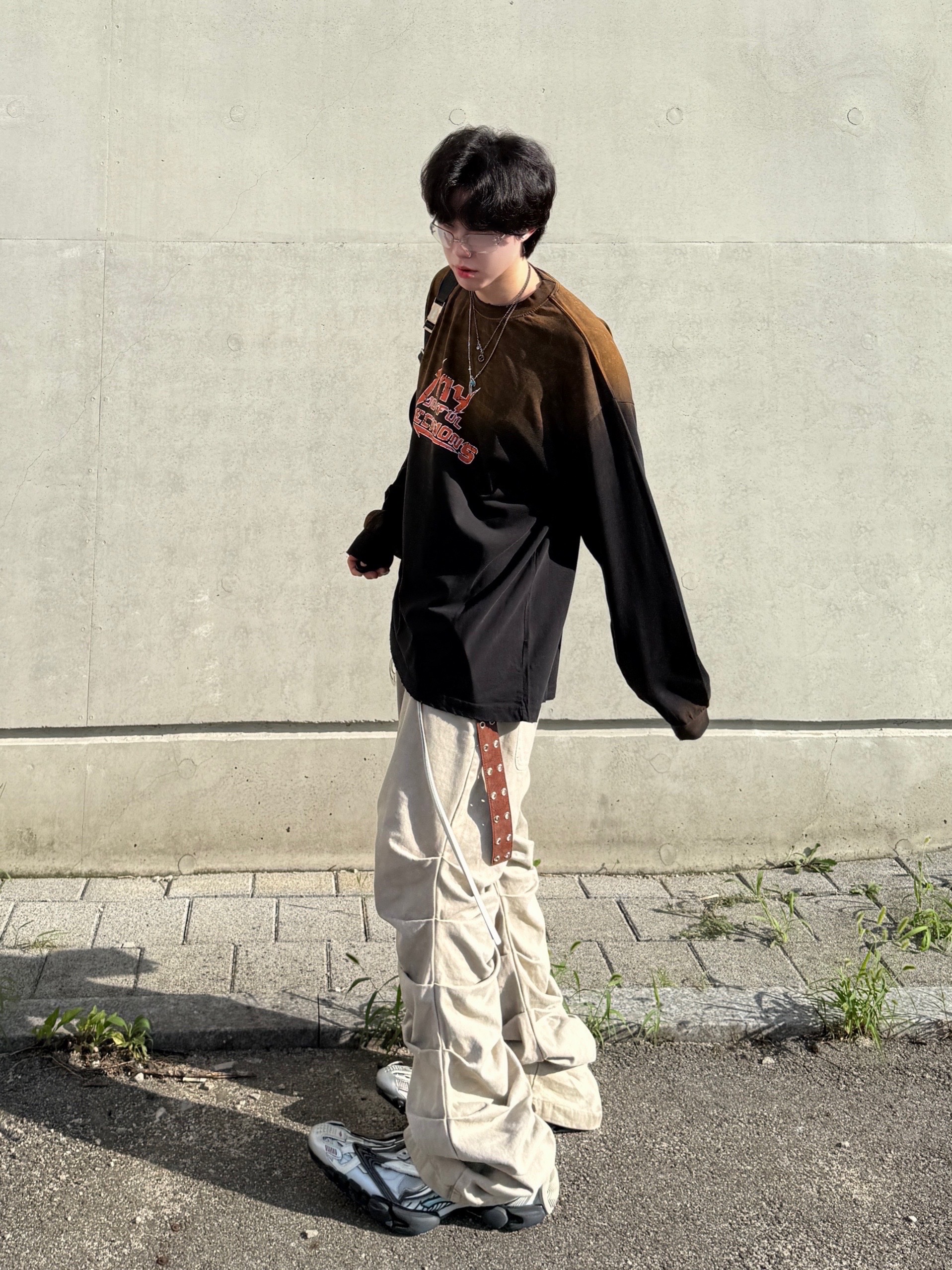 Balenciaga Reptile Sneaker Multicolor, [KREAM Exclusive] Kamien x MJD Double Hole Belt Suede Brown 착용 스타일