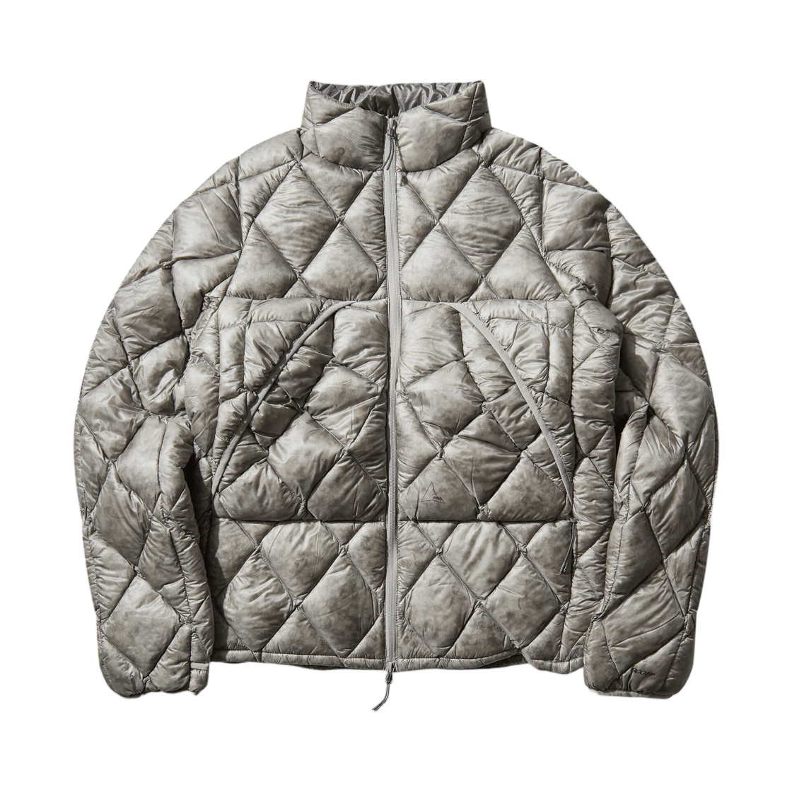 RBMW0481FA323-GRY0002 ROA Nuna 800 Fill Power Hooded Down Jacket Silver