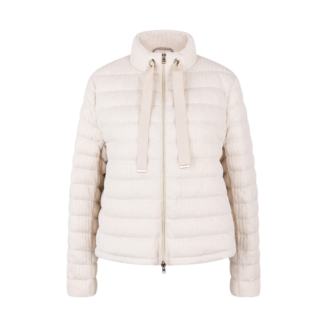 PI002025D-12680-1985 (W) Herno Glitter Knit Down Jacket Chantilly