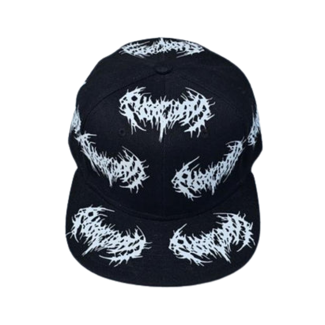 YVL 나르시시스트 V2 스냅백 화이트 블랙(YVL Narcissist V2 Snapback White Black)