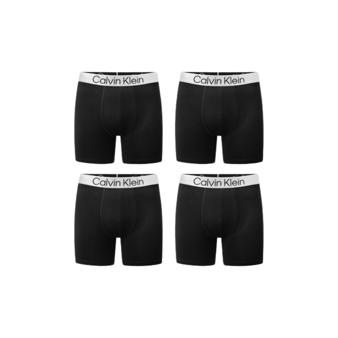NP2855O001 Calvin Klein Micro 4-pack Boxer Briefs Black