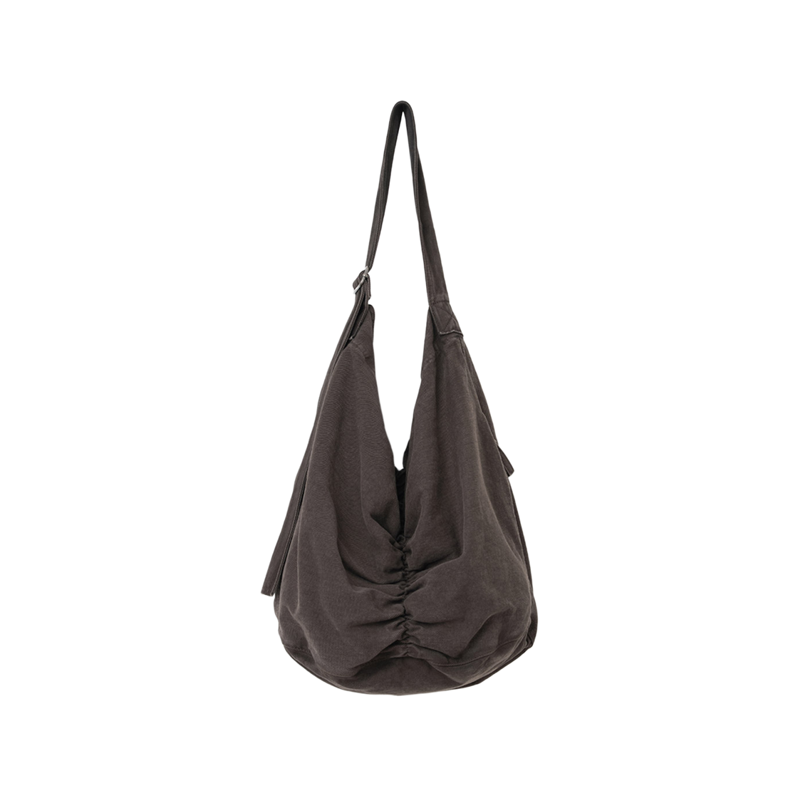 밀로 아카이브 데님 로우 셔링백 페이드 브라운(Millo Archive Denim Low Shirring Bag Fade Brown)