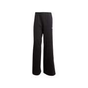 (W) Adidas Adicolor 3-Stripes Wide Sweatpants Black White - KR Sizing