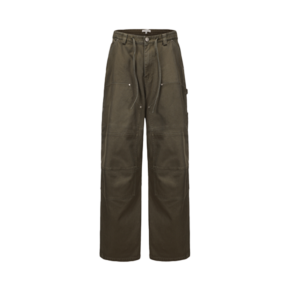 KW5DPALGO10KK Markgong Women Cargo Pants Green - 25FW