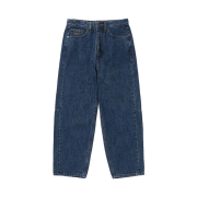 PLAC Egypt Denim Curved Wide Denim Pants P53 Mid Blue