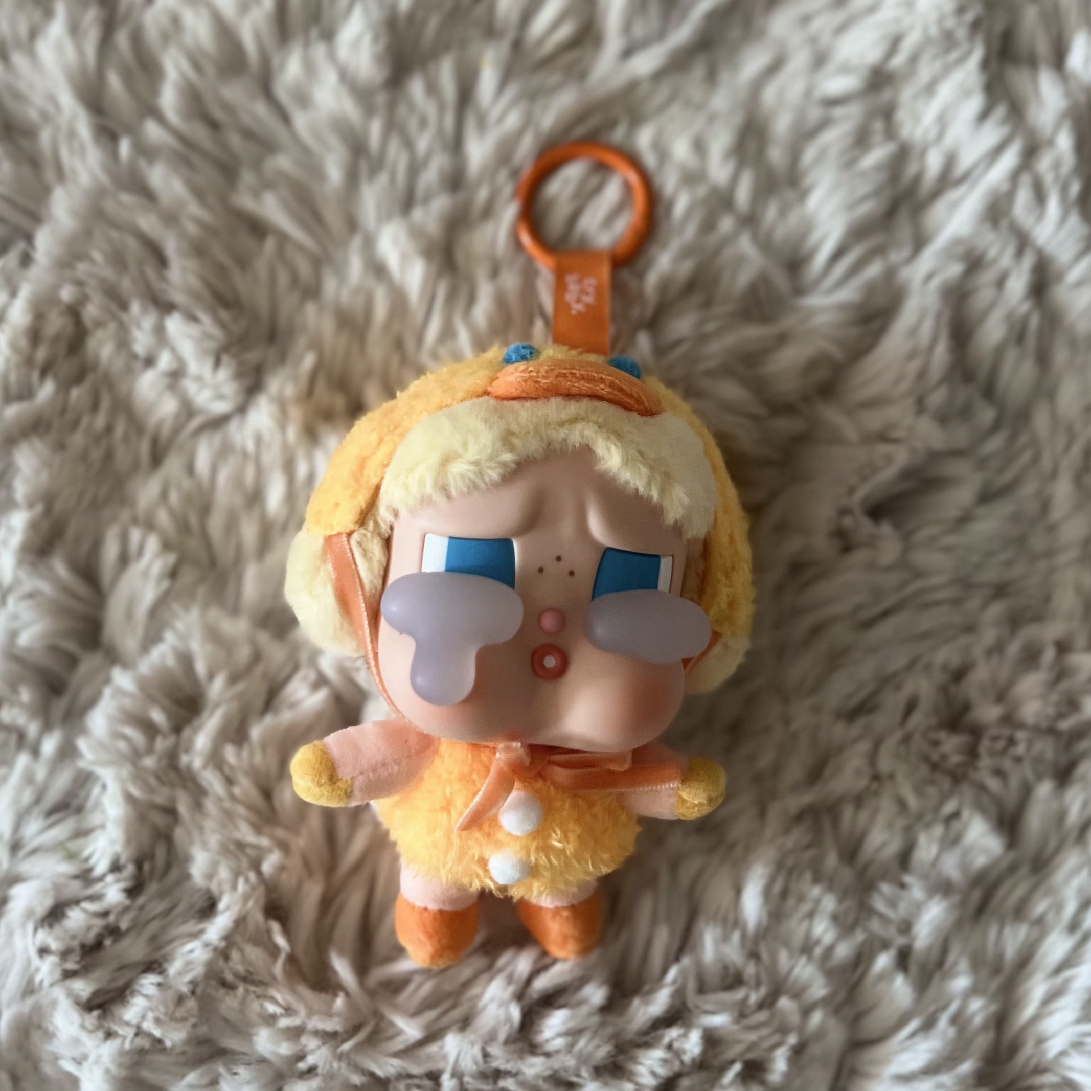 Pop Mart Crybaby Crying Again Series Plush Keyring Sealed Case (6 Blind Boxes) 착용 스타일 - 3