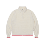 AMOU Mohair Washable Kara Knit Ivory