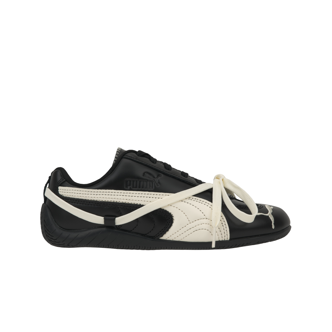 (W) 푸마 x 로제 스피드캣 PRM 블랙 웜 화이트((W) Puma x Rosé Speedcat PRM Black Warm White)
