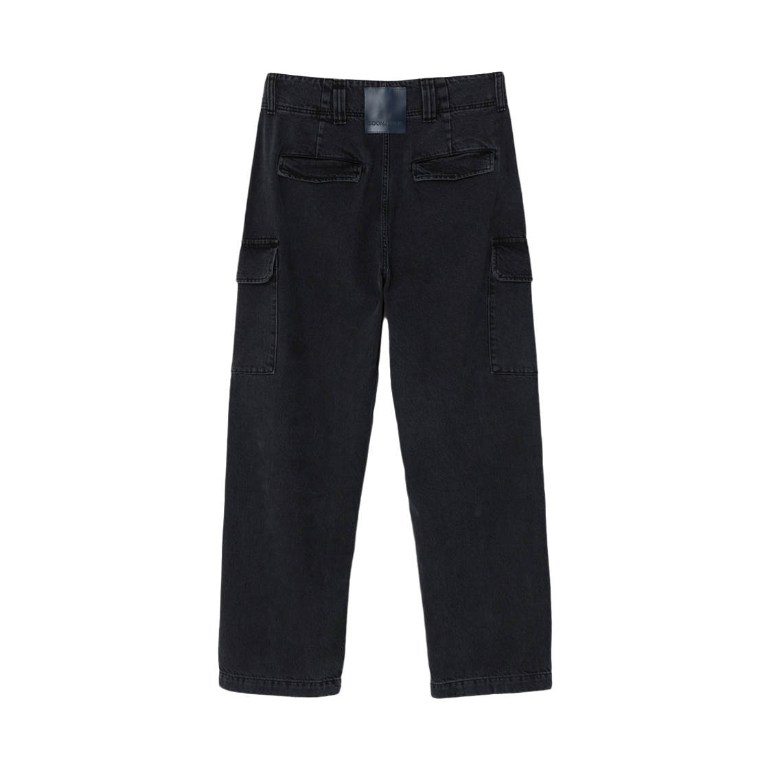 순진 엘리오앤올리버 유틸리티 이지 레그 팬츠 블랙(SOONJEANS Elio and Oliver Utility Easy Leg Pants Black) - 2