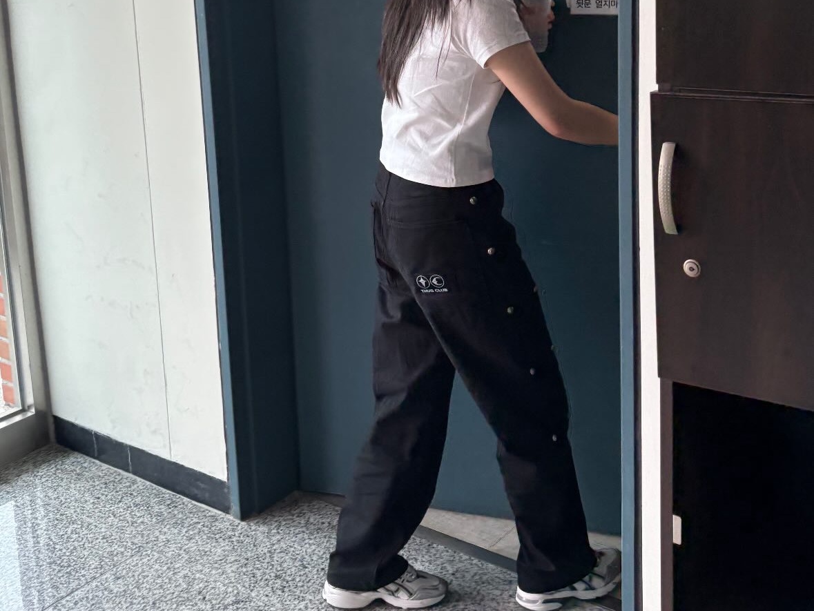 Thug Club Thug Pants (2) Black 착용 스타일
