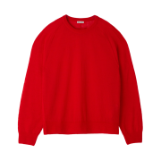 Recto Rc Sheer Knit Top Scarlet Red