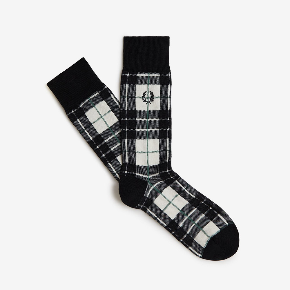프레드 페리 타탄 삭스 에크루(Fred Perry Tartan Sock Ecru) - 2