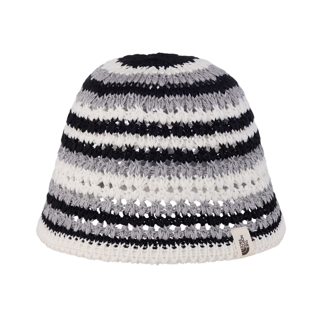 NE3HR03J (W) The North Face Crochet Bucket Hat Black