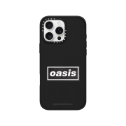 Casetify x Oasis Logo Magsafe Impact Case Matte Black