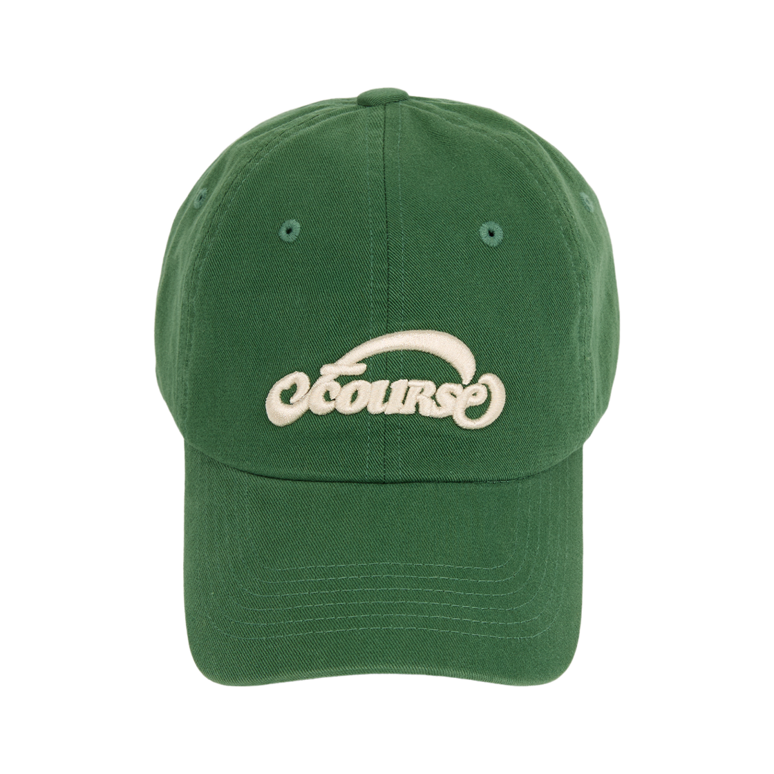 오브콜스와이낫 선데이 모닝 베이직 캡_그린(ofcoursewhynot Sunday Morning Basic Cap_Green)
