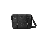 Gucci GG Jumbo Medium Messenger Bag Black