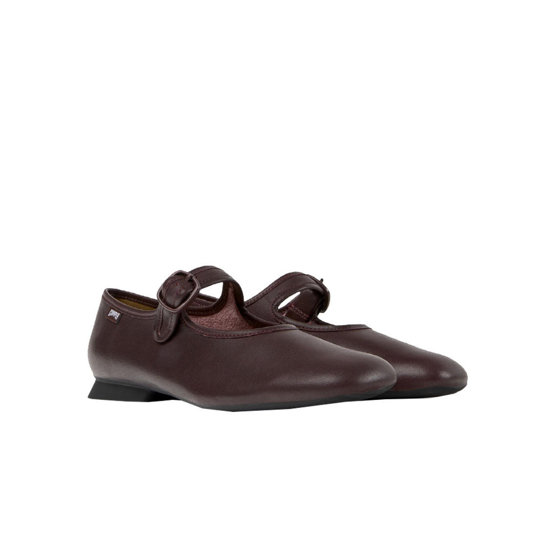 캠퍼 여성 카시미라 플랫슈즈 버건디(Camper Women Casi Myra Flat Burgundy) - 2