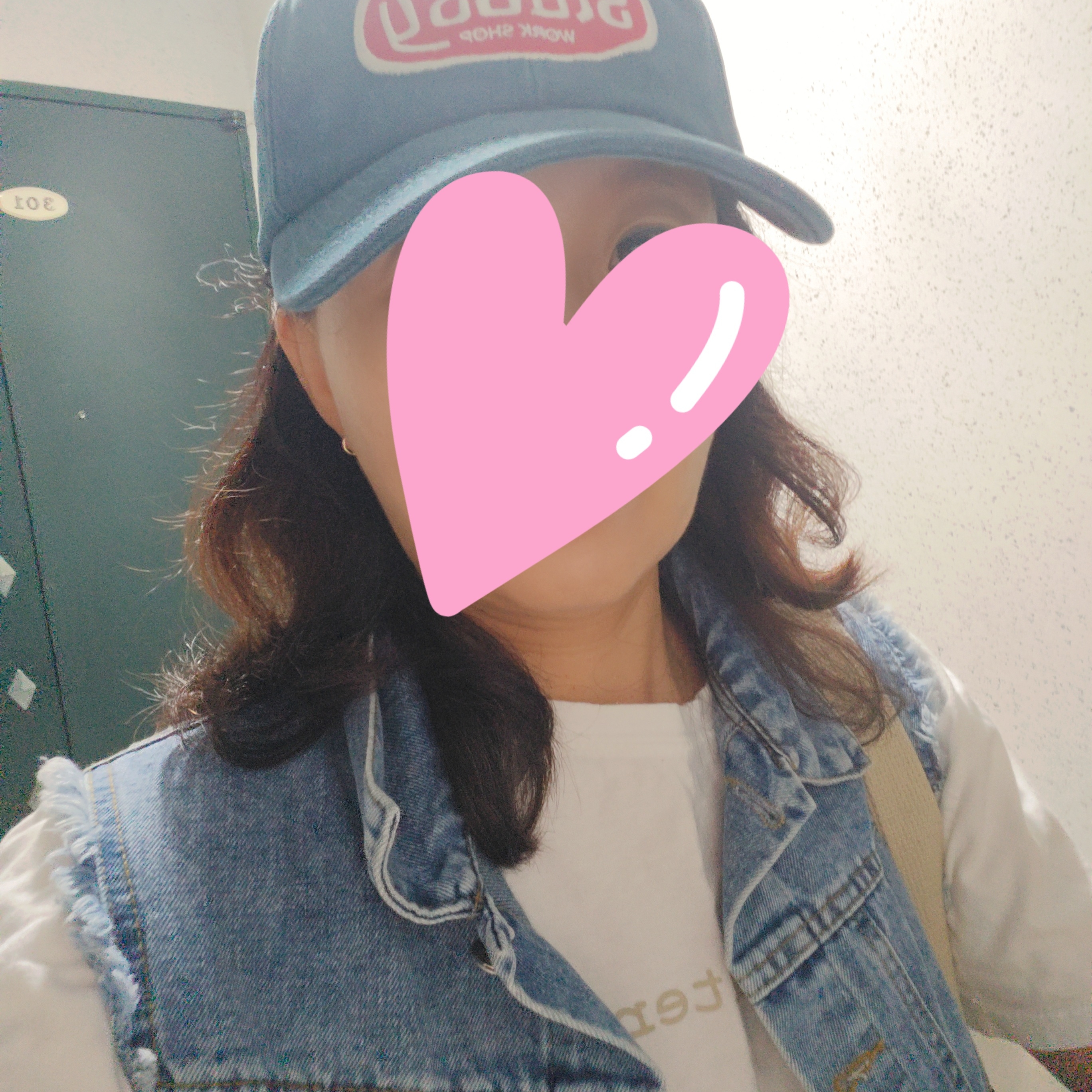 Stussy x Our Legacy Work Shop Mid-depth Cap Navy 착용 스타일