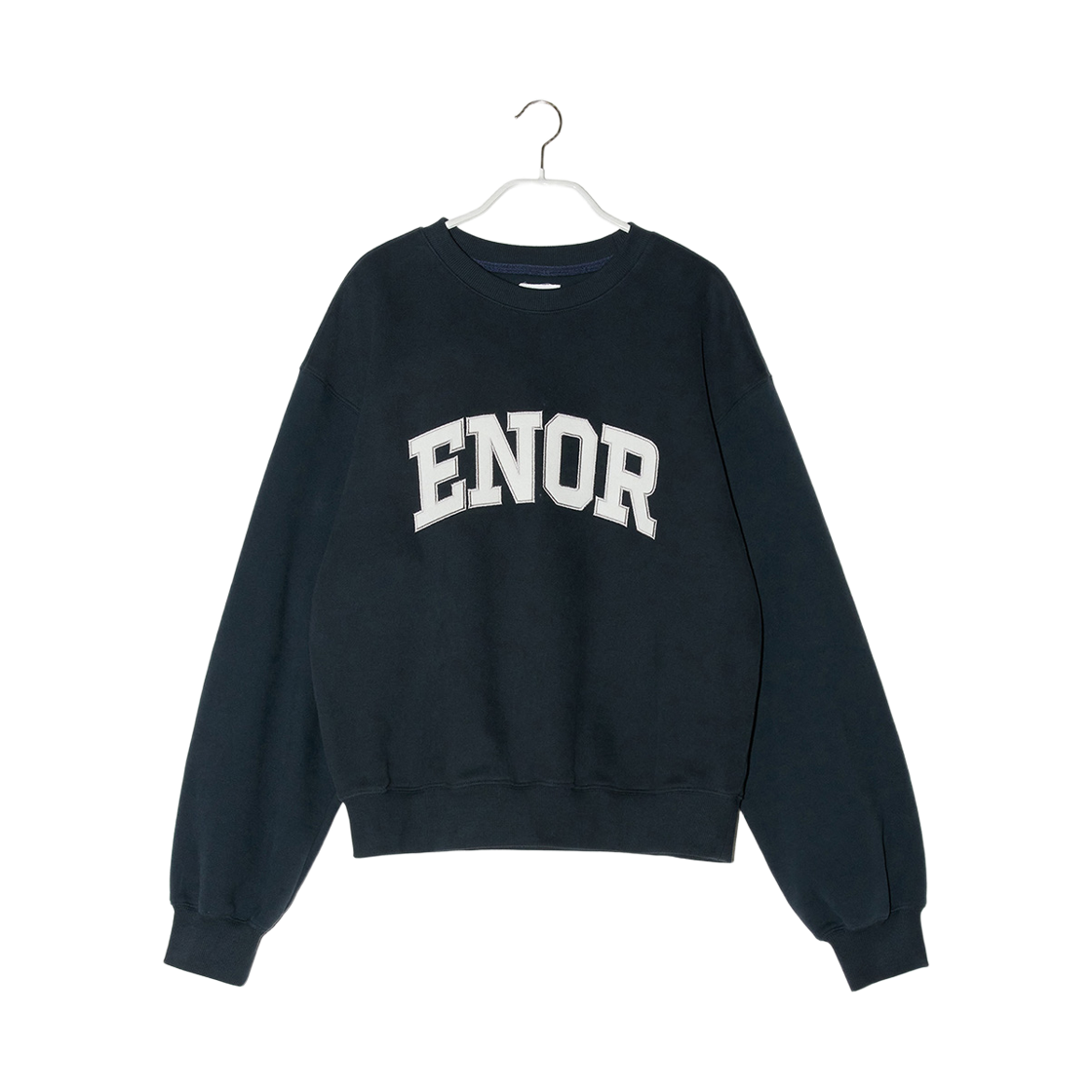엔오르 [코어] 우먼 엔오르 코어 스웻셔츠 네이비(Enor [Core] Women Enor Core Sweatshirt Navy)